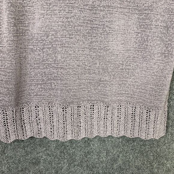 Vintage Cardigan Sweater By Preview International Lavender Women Medium - Picture 8 of 10